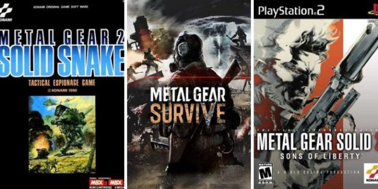 12 Metal Gear Solid (MGS) Games in Order of Release (Main Games ...